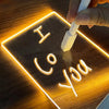 USB Message Board Light With Pen Gift